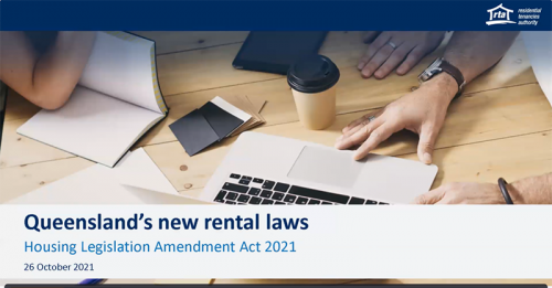 Queensland's new rental laws