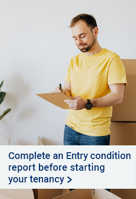 Entry condition report promotion