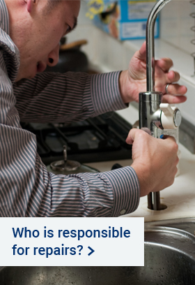 Who is responsible for repairs 