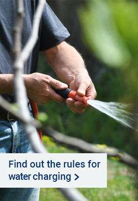 find out the rules for water charging