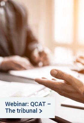 Webinar - QCAT - The tribunal 