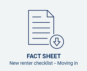 Fact sheet new renter moving in