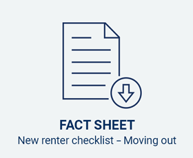 Fact sheet new renter moving out
