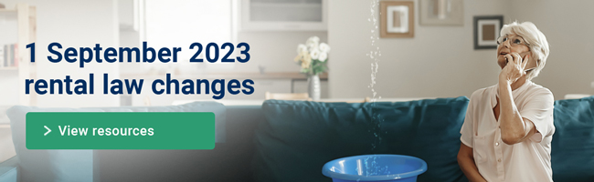 1 September 2023 rental law changes minimum housing standards resources banner