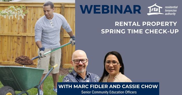Webinar - Rental property spring time check-up