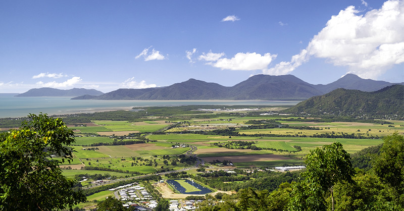 Cairns aerial photo