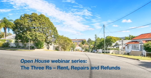The Three Rs - Rent, Repairs and Refunds