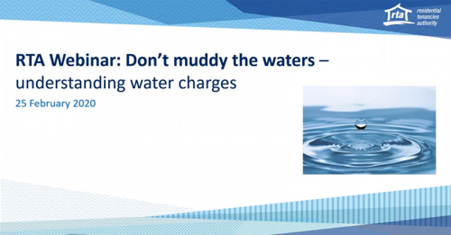 Don't muddy the waters – understanding water charges