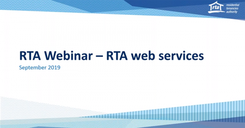 RTA web services