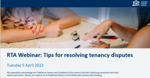 Tips to resolve tenancy disputes