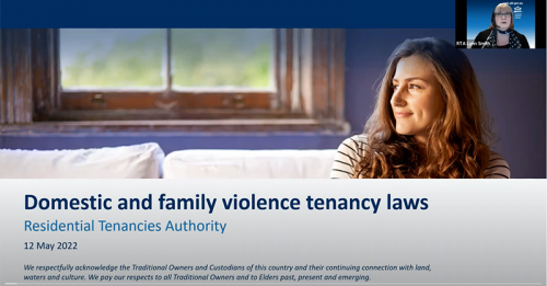 Domestic and family violence tenancy laws