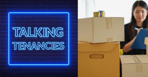 Goods left behind in a rental property