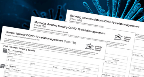 COVID-19 tenancy variation forms